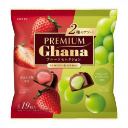 Chocolats Fruits Selection Fraise Muscat Premium Ghana Lotte