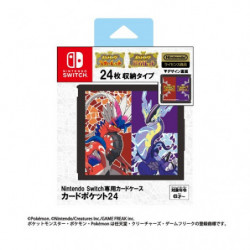 Étui Jeux 24 Emplacements Nintendo Switch Koraidon et Miraidon V2 Pokémon Scarlet Violet