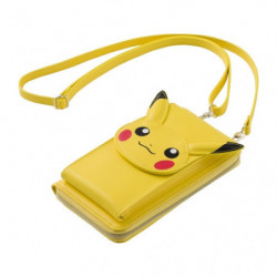 Pokémon accessory×25NICOLE お財布機能付きスマホショルダー ピカチュウ