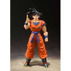 Figurine Son Goku Saiyan Élevé sur Terre Dragon Ball Z S.H.Figuarts