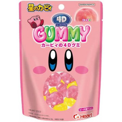 4D Gummies Peach Kirby Heart