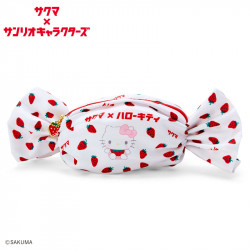 Pochette Forme de Bonbon Hello Kitty Sanrio Sakuma Ichigo Milk