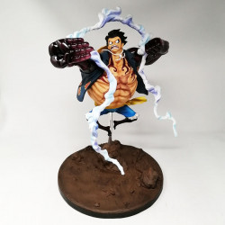Figurine Monkey D. Luffy Bounce Man Ver. Archive Collection Gear 4 One Piece