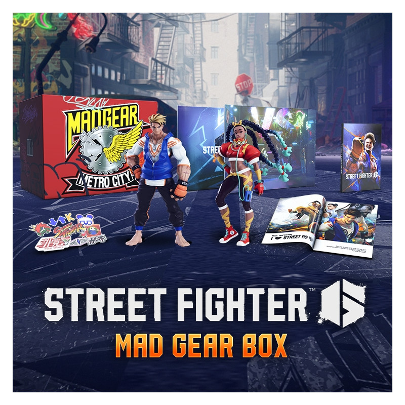 未開封】ストリートファイター 6 Mad Gear Box PS5-