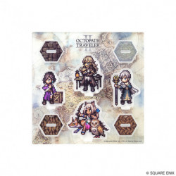 Acrylic Stands Set Eastern Continent Octopath Traveler II