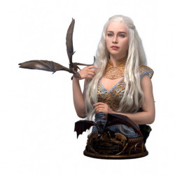 Bust Statue Mother of Dragons Daenerys Targaryen Game of Thrones Infinity Studio x Penguin Toys