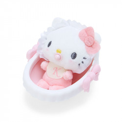 Plush Hello Kitty Sanrio Baby Cradle