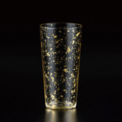 Beer Glass Gold Stardust