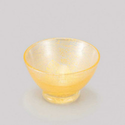 Sake Cup Gold Saika