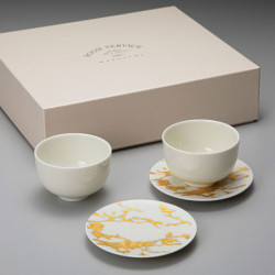 Cup & Saucer RS Marble Double Set