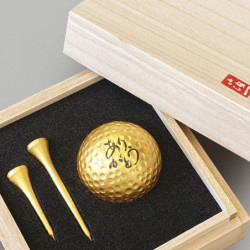 Golf Ball and Tees Set Message Thank You