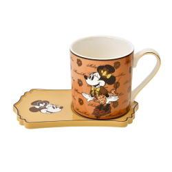 Mug and Plate Set Minnie GODIVA x Disney Valentine 2023