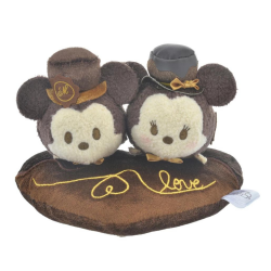 Plushies Set Mickey and Minnie Tsum Tsum Disney Valentine 2023