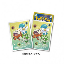 Protège-cartes Poussacha Chochodile et Coiffeton Pokémon