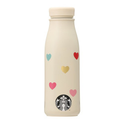 Stainless Bottle Colorful Heart Starbucks Valentine 2023