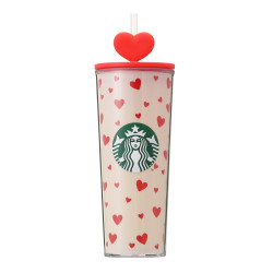 Cup Tumbler Heart Starbucks Valentine 2023