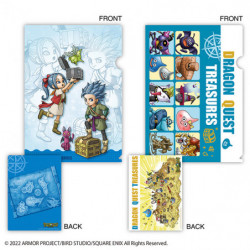 Clear File Set Dragon Quest Treasures Blue Eyes and the Compass