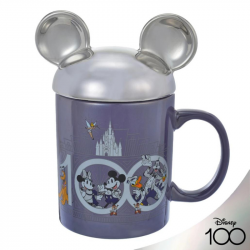 Mug with Lid Disney Character The Disney100 Platinum Celebration Collection 