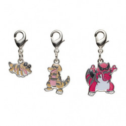 Porte-clés Métalliques Set 551・552・553 Pokémon