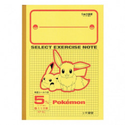 Livre d'étude Pikachu Évoli Aquali Pyroli et Voltali Pokémon