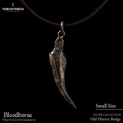 Silver Necklace S Old Hunter Badge Bloodborne x TORCH TORCH