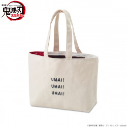 Reversible Mini Tote Bag Rengoku Design Demon Slayer Kimetsu no