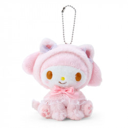 Plush Keychain My Melody Sanrio Healing Cat