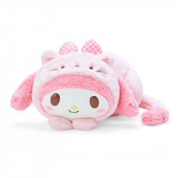 Peluche Coussin My Melody Sanrio Healing Cat