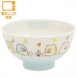 Tea Bowl Blue Sumikko Gurashi Youkoso! Tabemono Oukoku
