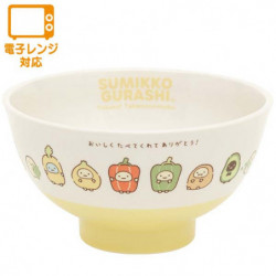 Tea Bowl Yellow Sumikko Gurashi Youkoso! Tabemono Oukoku