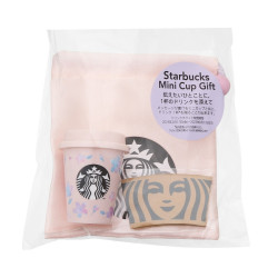 Mini Cup Gif Set Pink Starbucks SAKURA2023