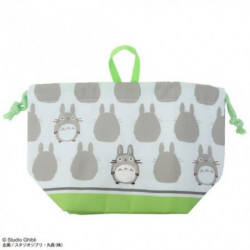 Pouch with Aluminum Big Totoro Silhouette My Neighbor Totoro