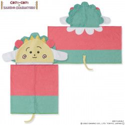 Hooded Towel Pompompurin Coji Coji × Sanrio Characters