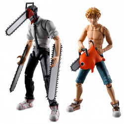 Figurines Set Kit Makes Pose Chainsaw Man SMP