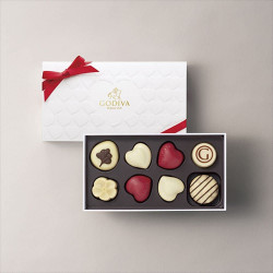 Assortiment Chocolat Blanc 8 pièces White Day