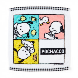 Hand Towel Pochacco Sanrio Check Design