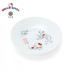 Plate Frying Pan Sanrio Choju Giga x Hello Kitty