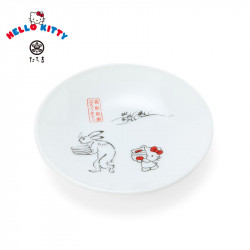 Plate Vessel Sanrio Choju Giga x Hello Kitty