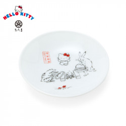 Plate Bonfire Sanrio Choju Giga x Hello Kitty