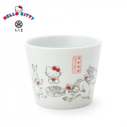 Dessert Cup Tea Sanrio Choju Giga x Hello Kitty