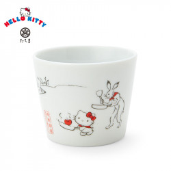 Dessert Cup Frying Pan Sanrio Choju Giga x Hello Kitty