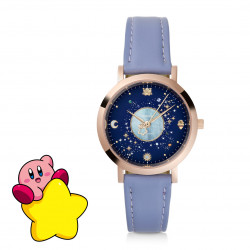 Montre Light Blue x Pink Belt Kirby Milky Way Wishes
