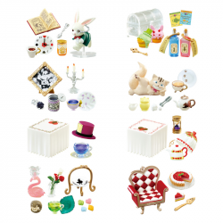 Figurines Box Wonderland Tea Party Petit Sample