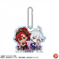 Acrylic Keychain Suletta and Miorine Mobile Suit Gundam The Witch of Mercury