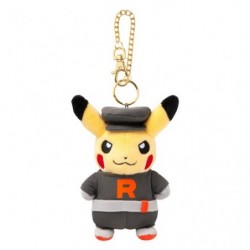 Peluche Porte-clés Pikachu Membre Team Rocket Pokémon