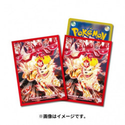 Card Sleeves Premium Gloss Terastal Arcanine Pokémon
