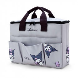 Carry Bag with Lid L Kuromi Sanrio