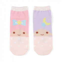Socks 23-25 Little Twin Stars Sanrio
