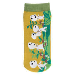 Socks 23-25 Yellow Kodama Murshrooms Princess Mononoke