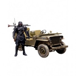 PLAMAX MF-35: minimum factory PROTECT GEAR with Special Investigations Unit Patrol Vehicle The Red Spectacles